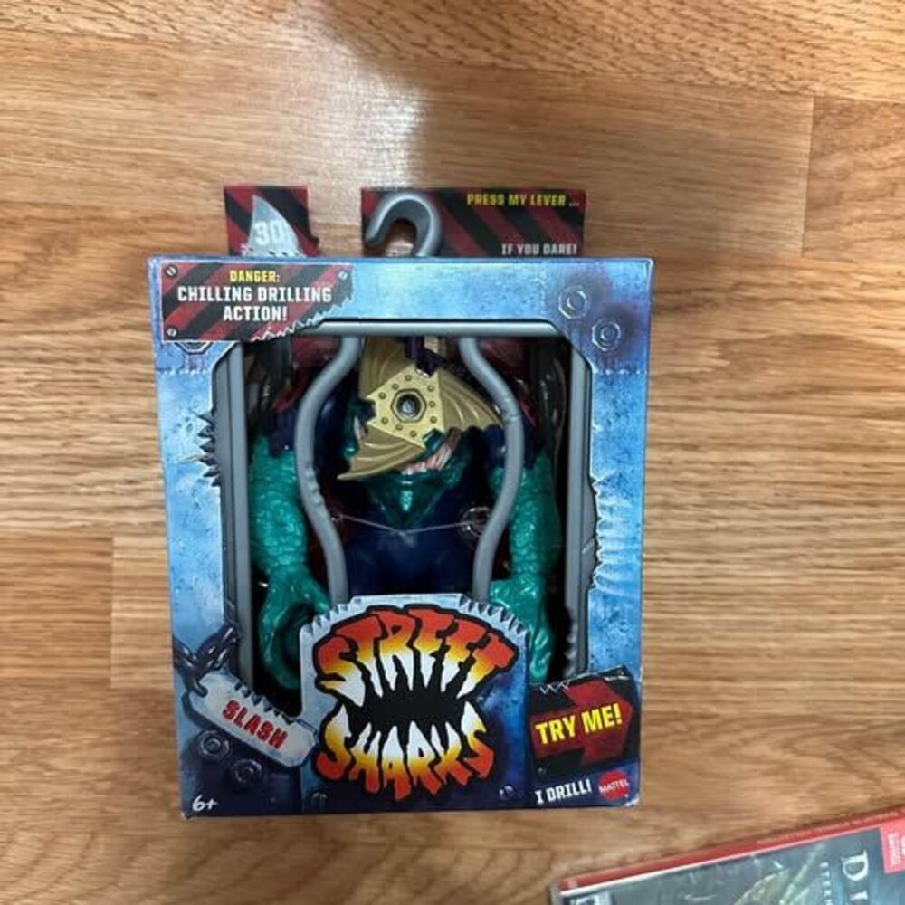 Mattel 30th Anniversary Street Sharks - Slash NEW in Box